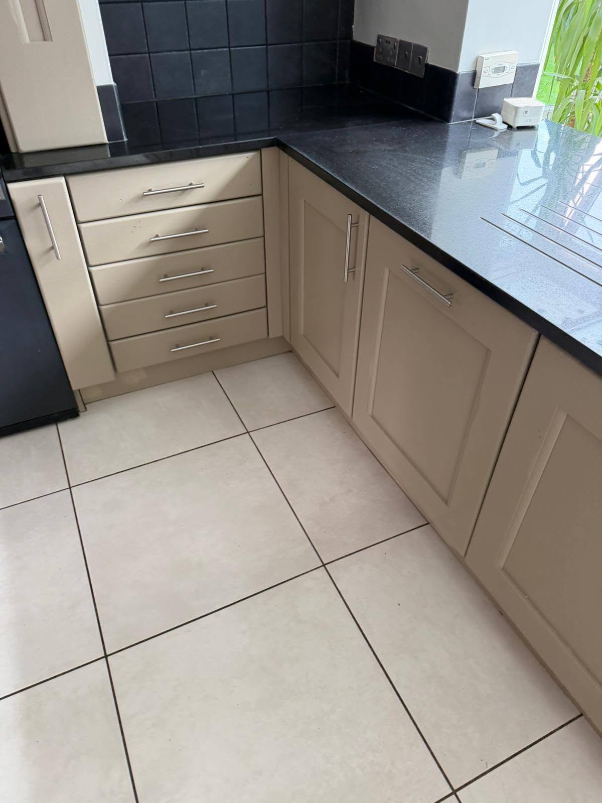 Kitchen after colour transformation
